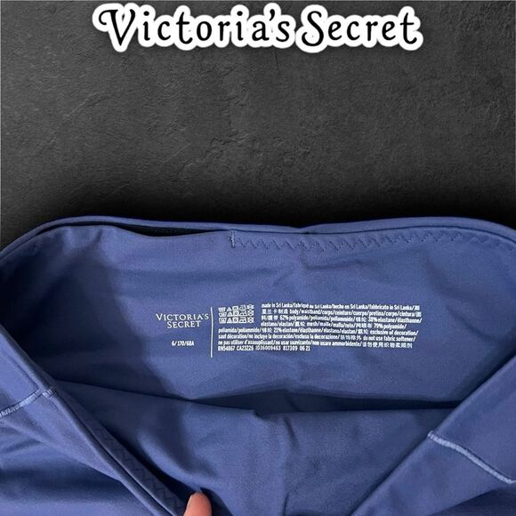 HTF EUC Victoria’s Secret VSX Sweat On Point Exposed Legging mesh detailing - S - Picture 7 of 11